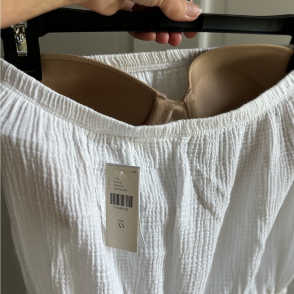 Strapless  Cotton Gauze Dress - by Velvet NWT $158 - Picture 10 of 12